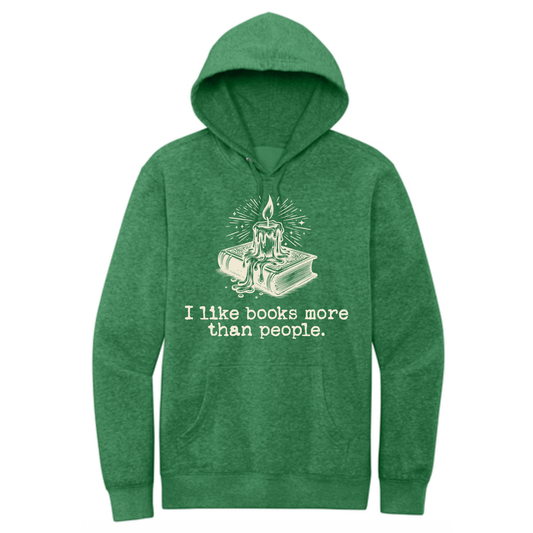 District® V.I.T.™ Fleece Hoodie - KELLY GREEN HEATHER