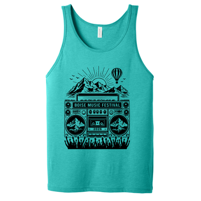 BMF 2026 - BELLA+CANVAS® Unisex Jersey Tank - TEAL