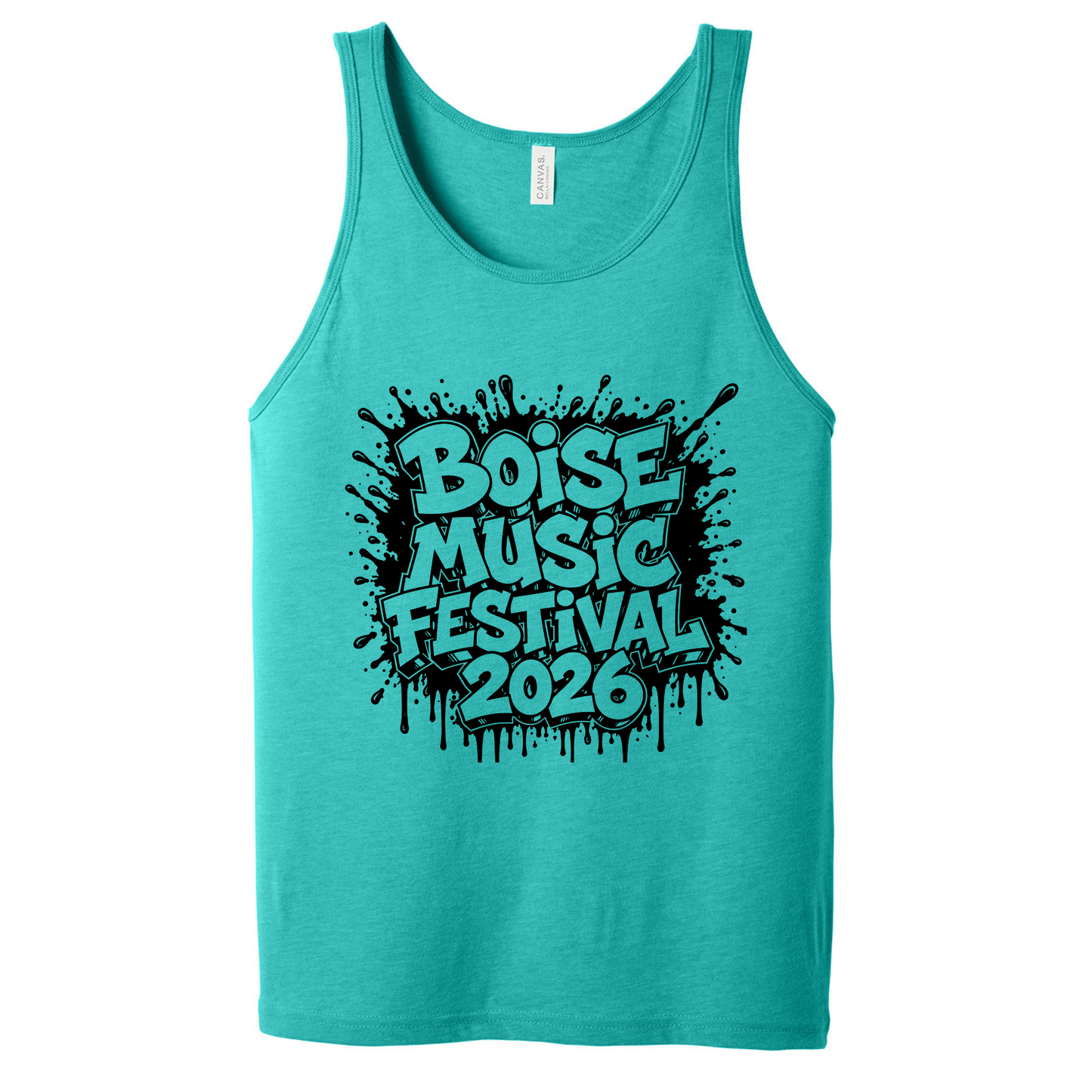 BMF 2026 - BELLA+CANVAS® Unisex Jersey Tank - TEAL