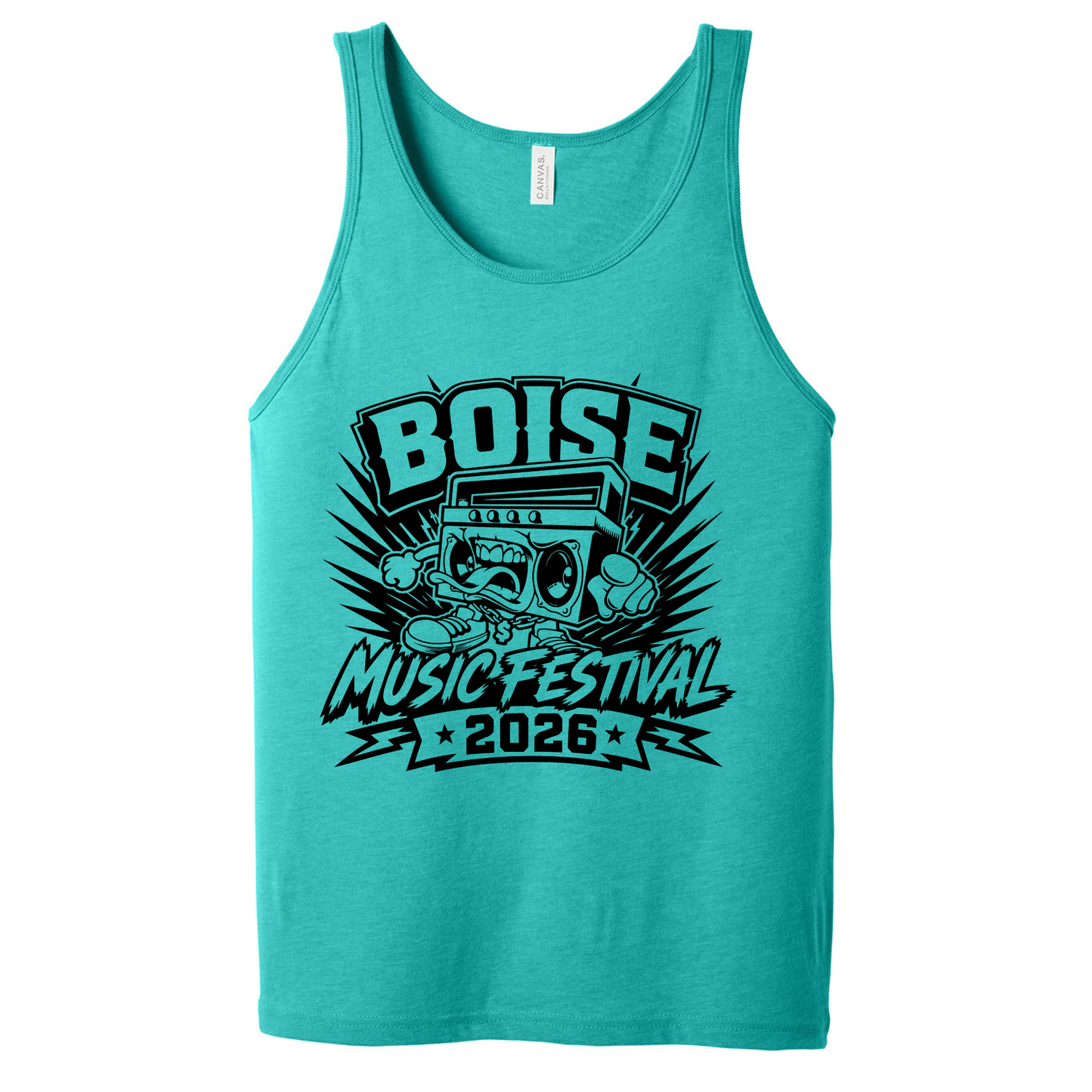 BMF 2026 - BELLA+CANVAS® Unisex Jersey Tank - TEAL
