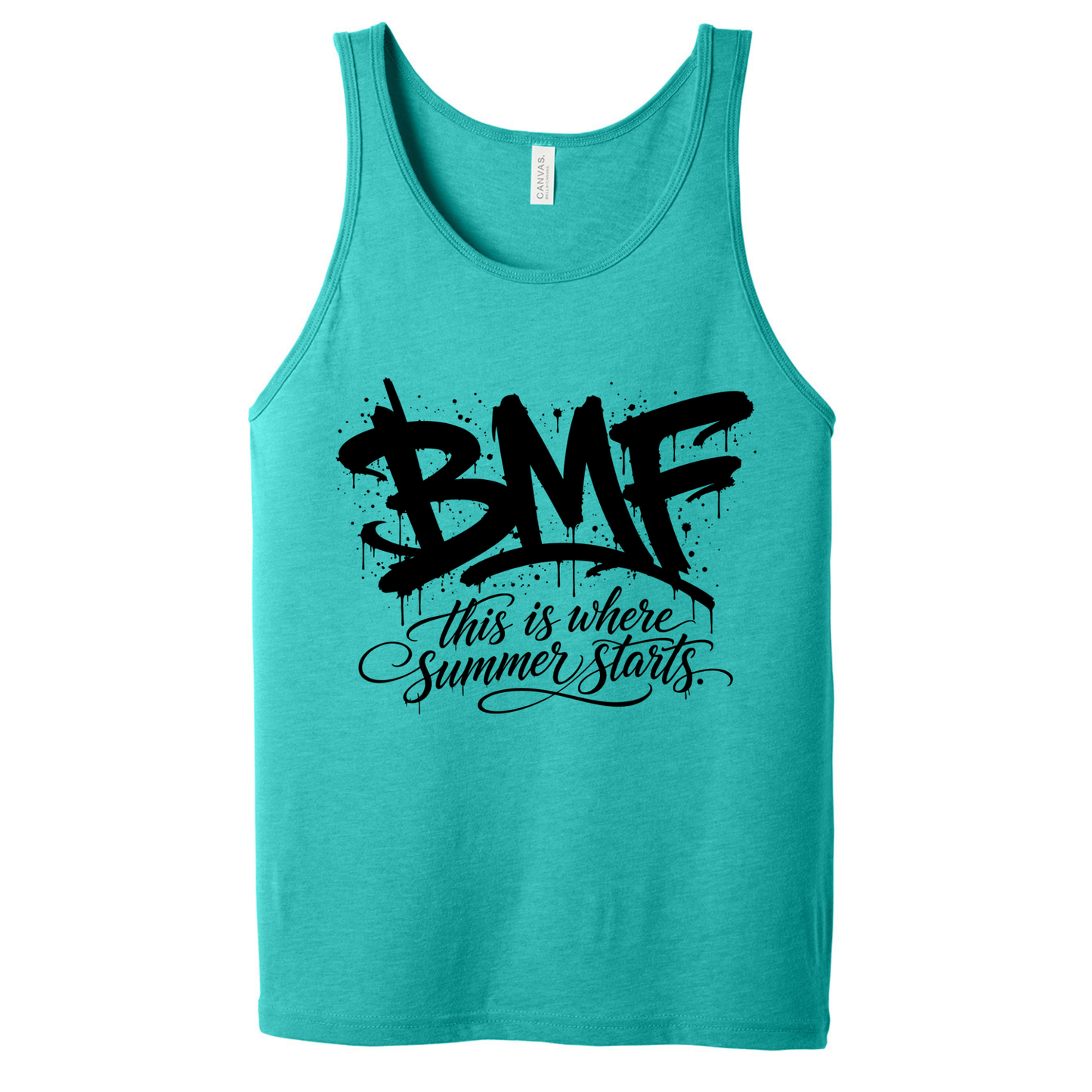 BMF 2026 - BELLA+CANVAS® Unisex Jersey Tank - TEAL