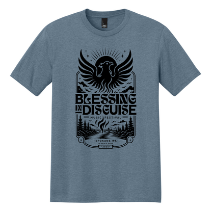 BID 2026 - District® Perfect Tri® Tee - FLINT BLUE
