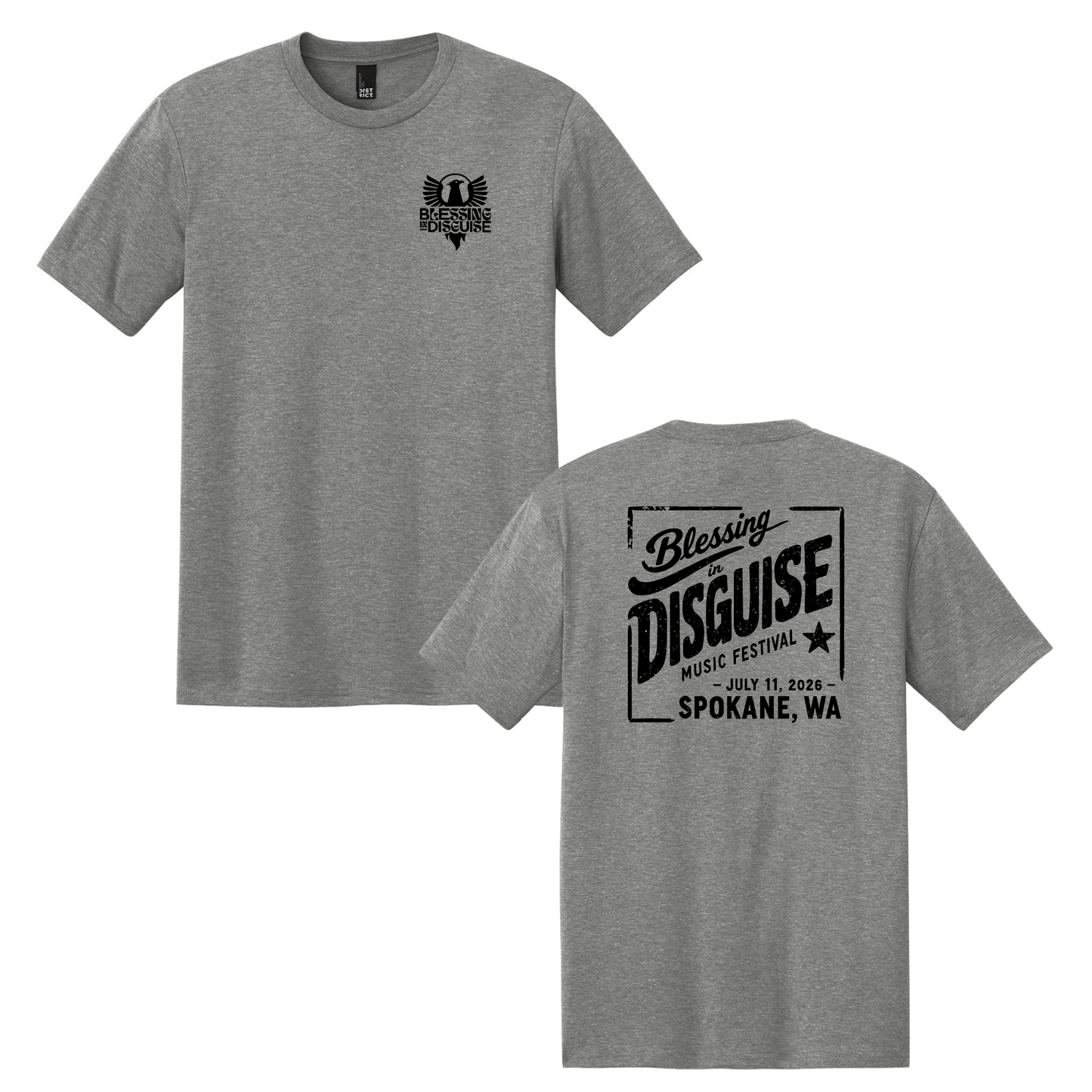 BID 2026 - District® Perfect Tri® Tee - GREY FROST