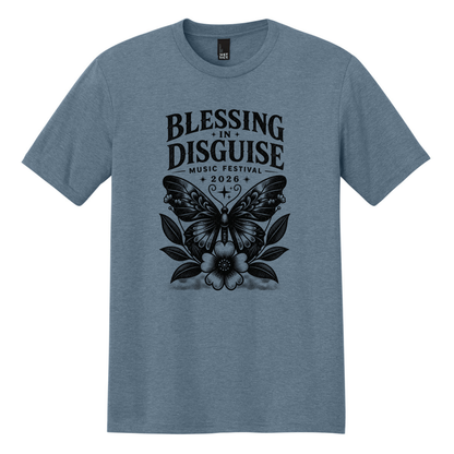 BID 2026 - District® Perfect Tri® Tee - FLINT BLUE