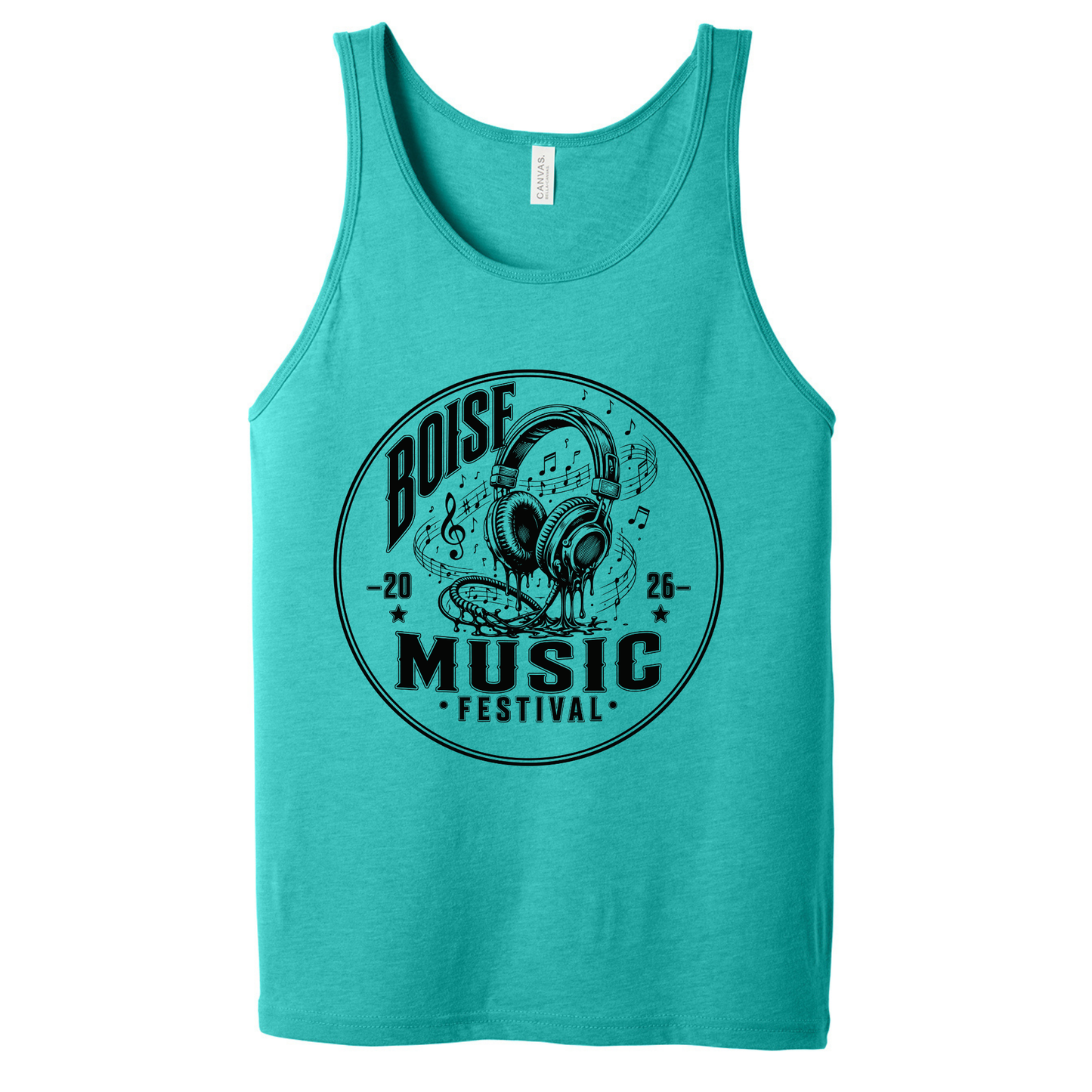 BMF 2026 - BELLA+CANVAS® Unisex Jersey Tank - TEAL