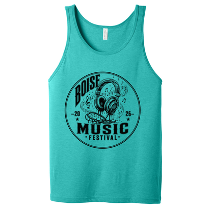 BMF 2026 - BELLA+CANVAS® Unisex Jersey Tank - TEAL
