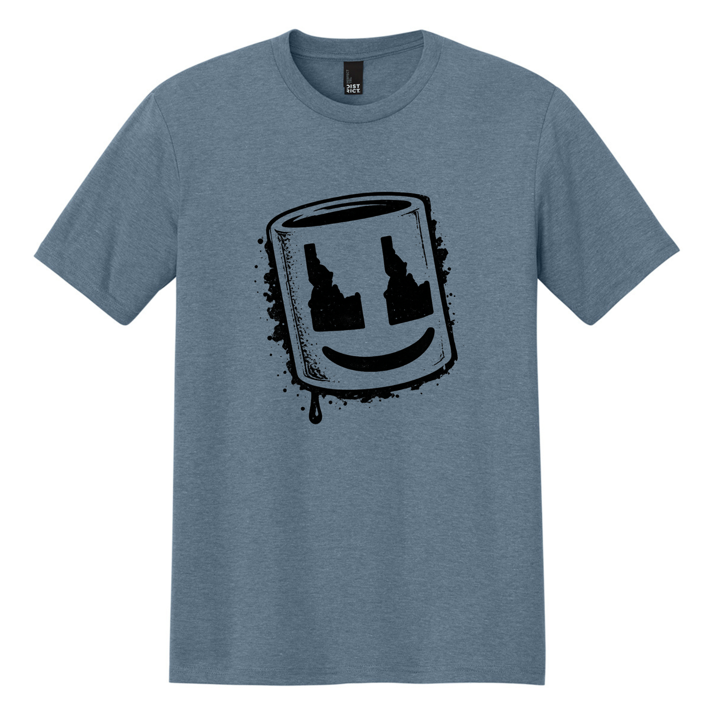 BMF 2026 - District® Perfect Tri® Tee - FLINT BLUE