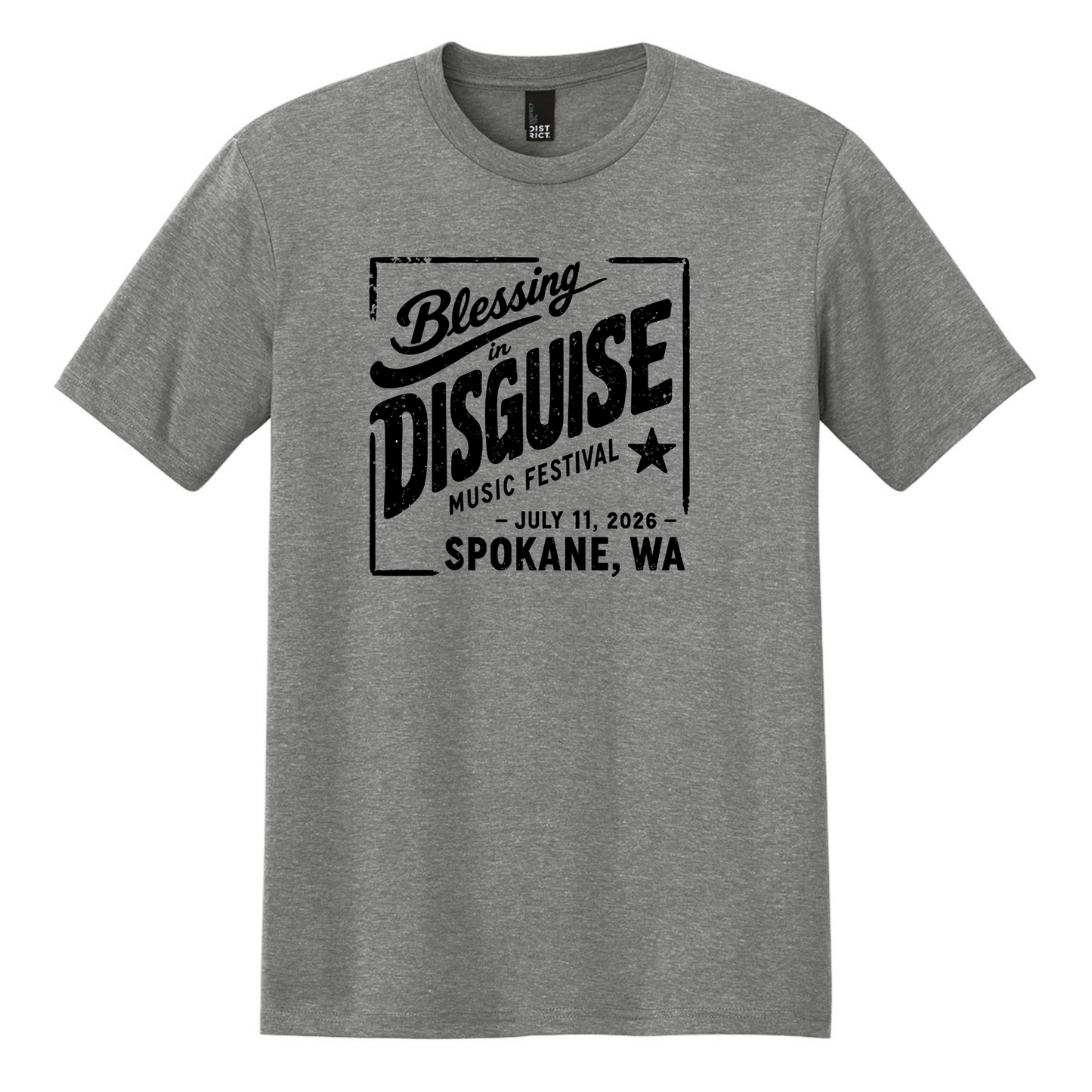 BID 2026 - District® Perfect Tri® Tee - GREY FROST