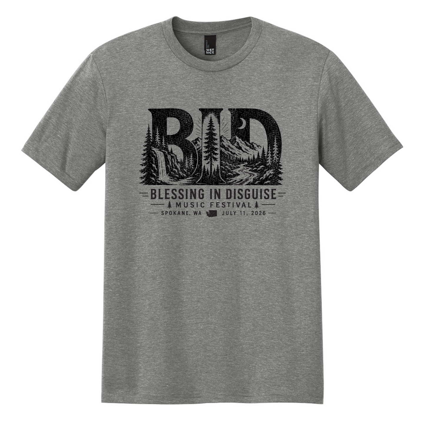 BID 2026 - District® Perfect Tri® Tee - GREY FROST