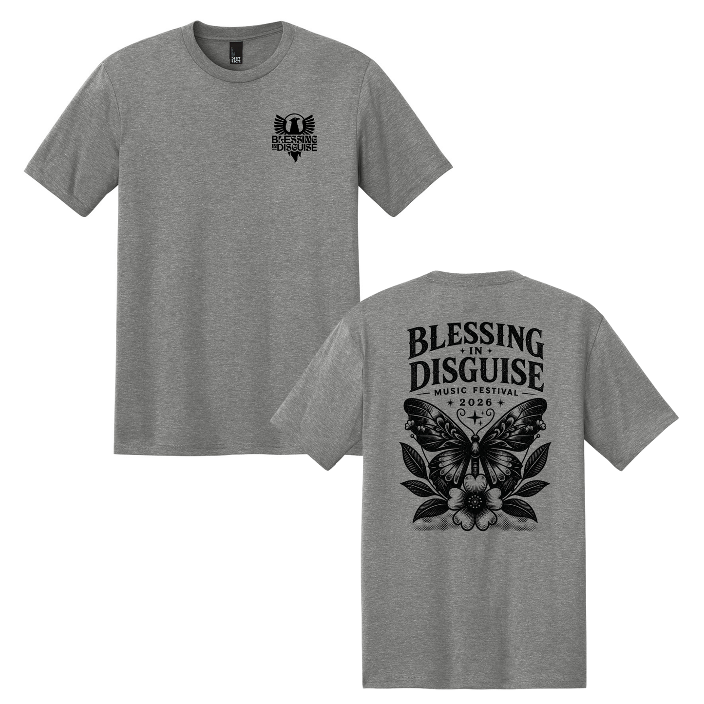 BID 2026 - District® Perfect Tri® Tee - GREY FROST