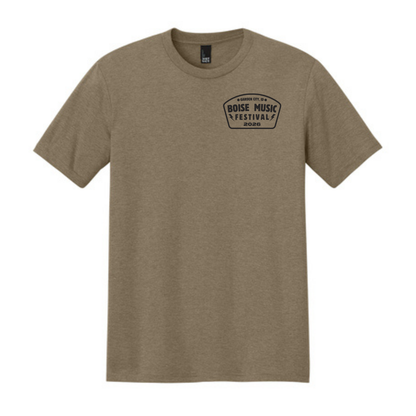 BMF 2026 - District® Perfect Tri® Tee - COYOTE BROWN