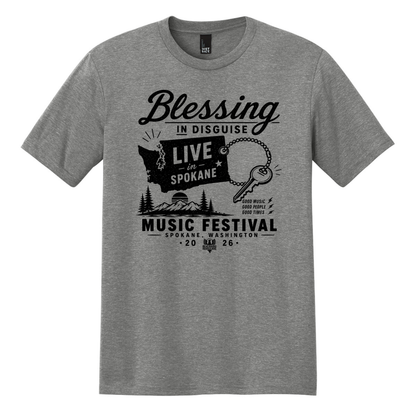 BID 2026 - District® Perfect Tri® Tee - GREY FROST