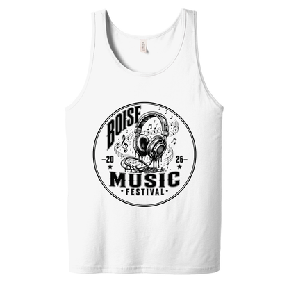 BMF 2026 - BELLA+CANVAS® Unisex Jersey Tank - WHITE