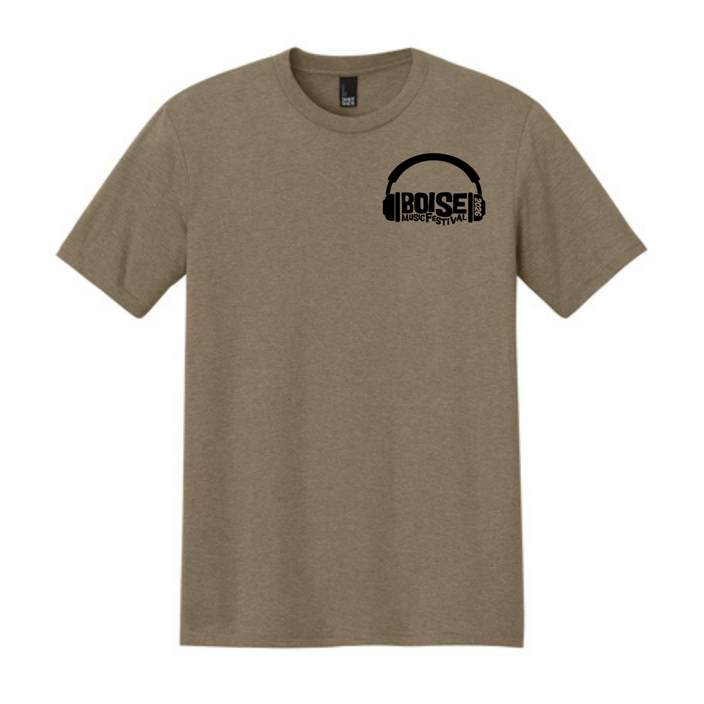 BMF 2026 - District® Perfect Tri® Tee - COYOTE BROWN