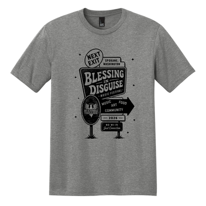 BID 2026 - District® Perfect Tri® Tee - GREY FROST