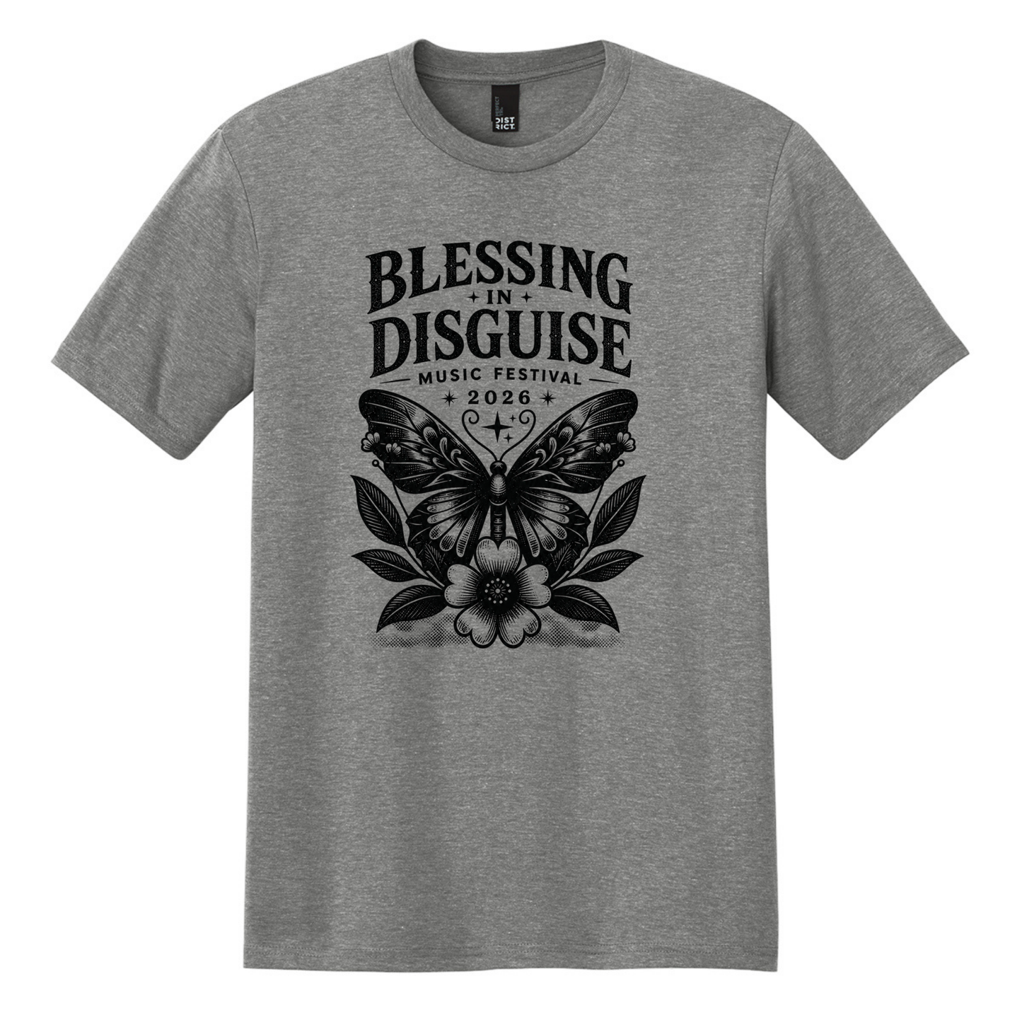 BID 2026 - District® Perfect Tri® Tee - GREY FROST