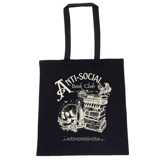 Lightweight Recycled Canvas Tote Bag - BLACK