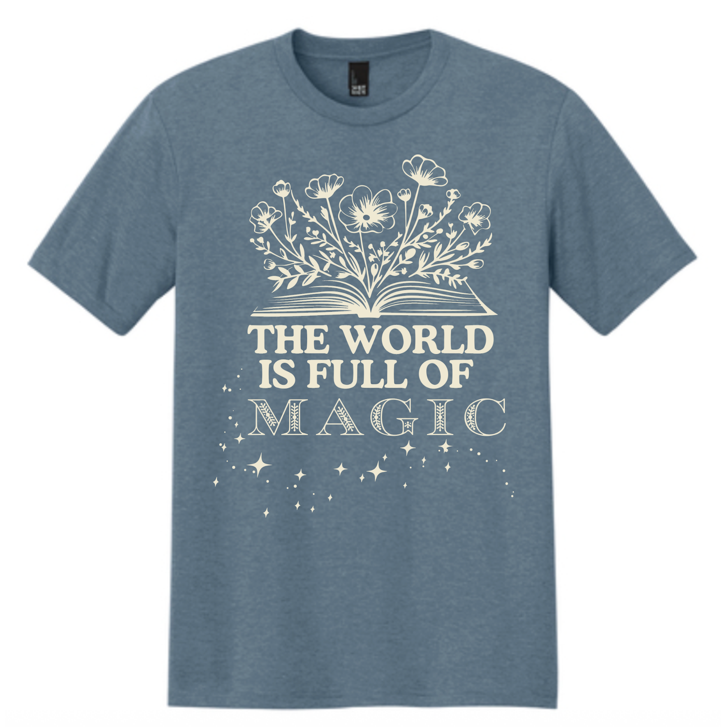 District® Perfect Tri® Tee - FLINT HEATHER BLUE