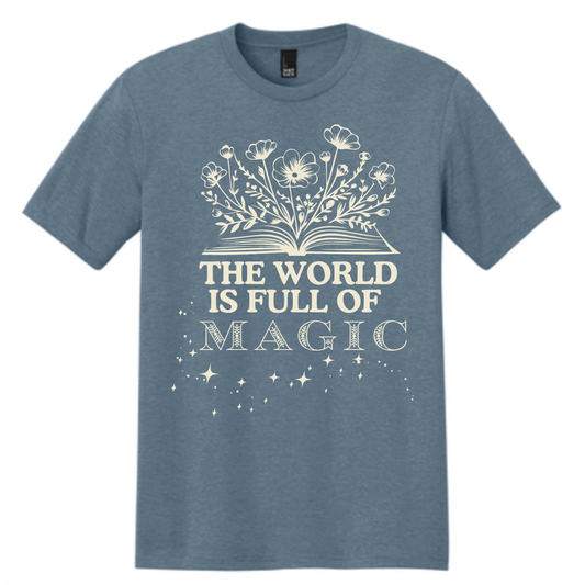 District® Perfect Tri® Tee - FLINT HEATHER BLUE