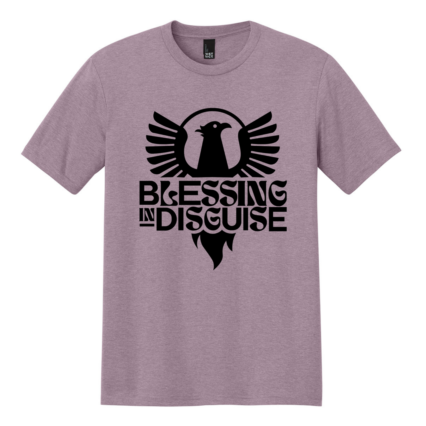BID 2026 - District® Perfect Tri® Tee - HEATHERED LAVENDER
