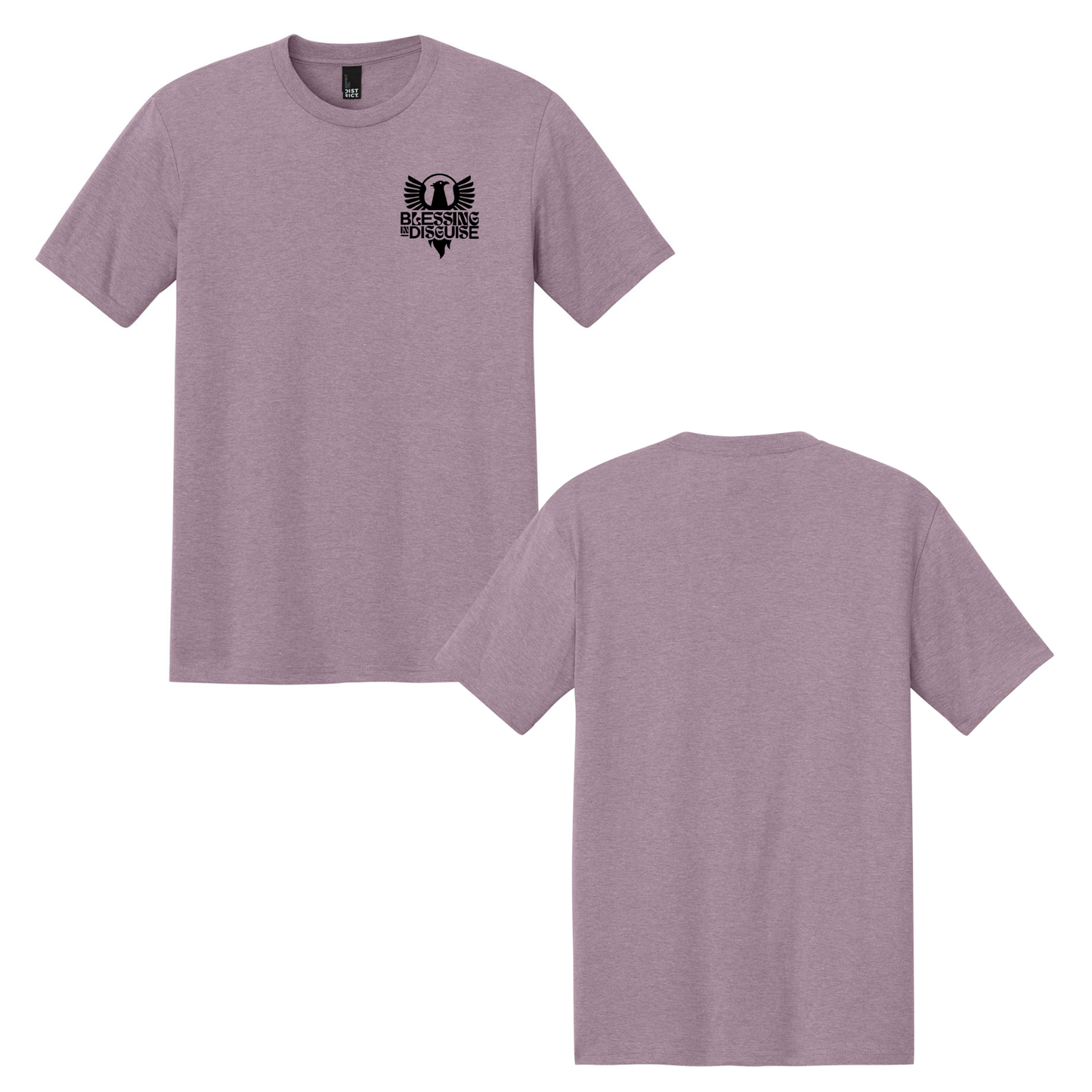 BID 2026 - District® Perfect Tri® Tee - HEATHERED LAVENDER