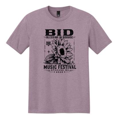 BID 2026 - District® Perfect Tri® Tee - HEATHERED LAVENDER