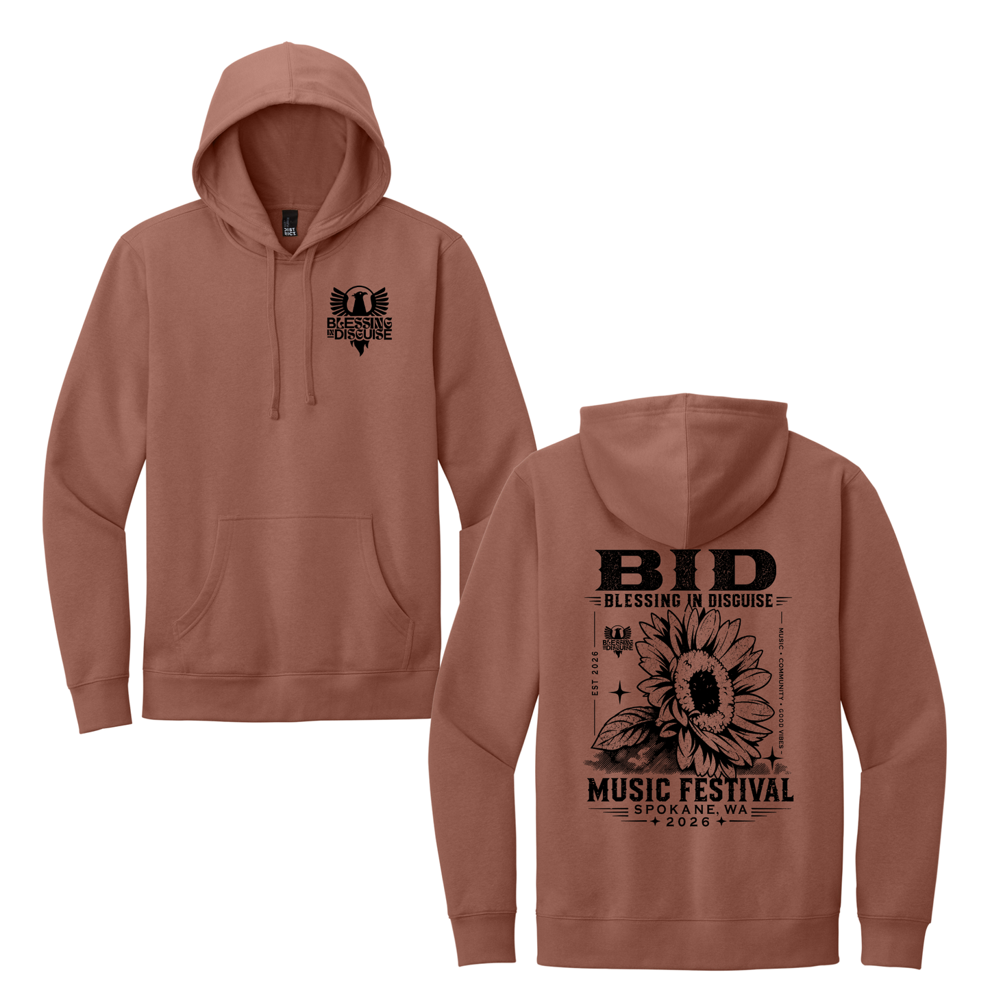 BID 2026 - District® V.I.T.™ Fleece Hoodie - DESERT ROSE