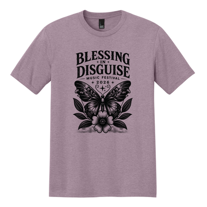 BID 2026 - District® Perfect Tri® Tee - HEATHERED LAVENDER