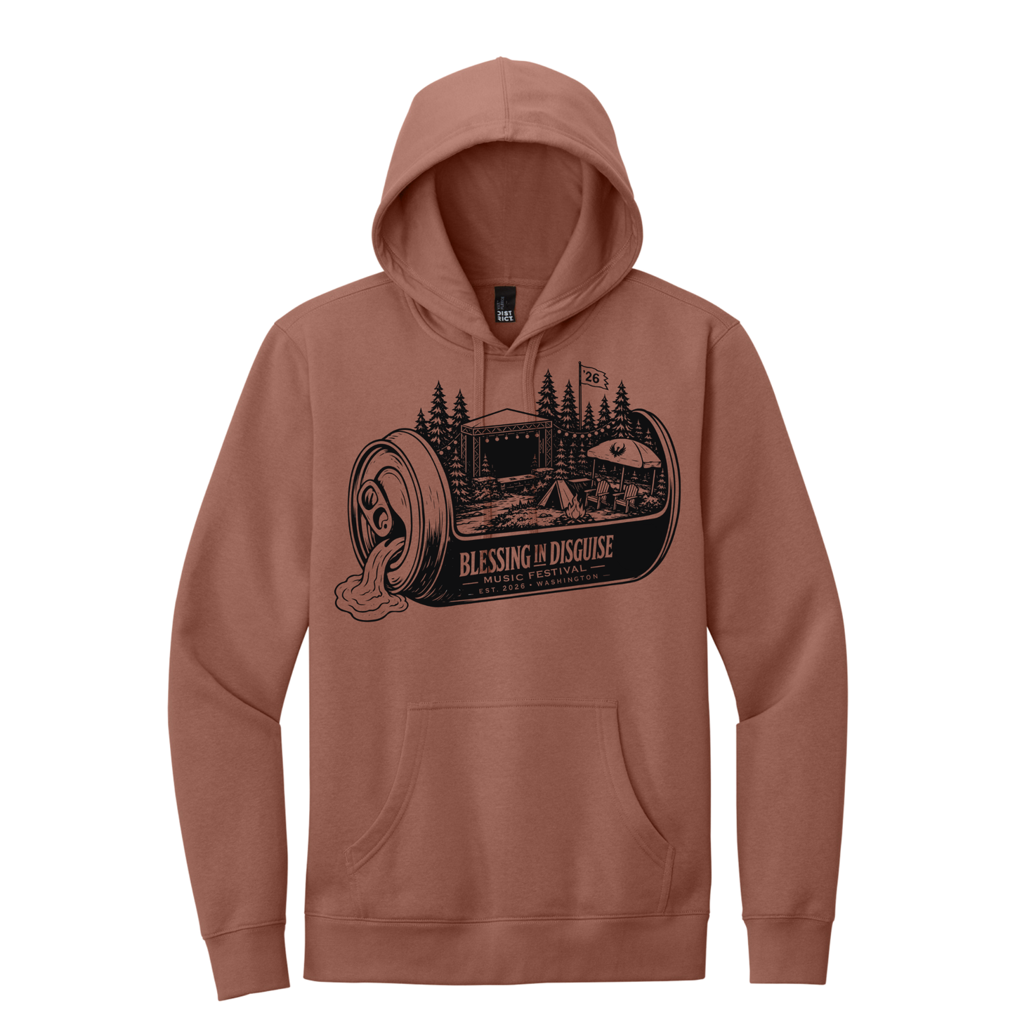 BID 2026 - District® V.I.T.™ Fleece Hoodie - DESERT ROSE