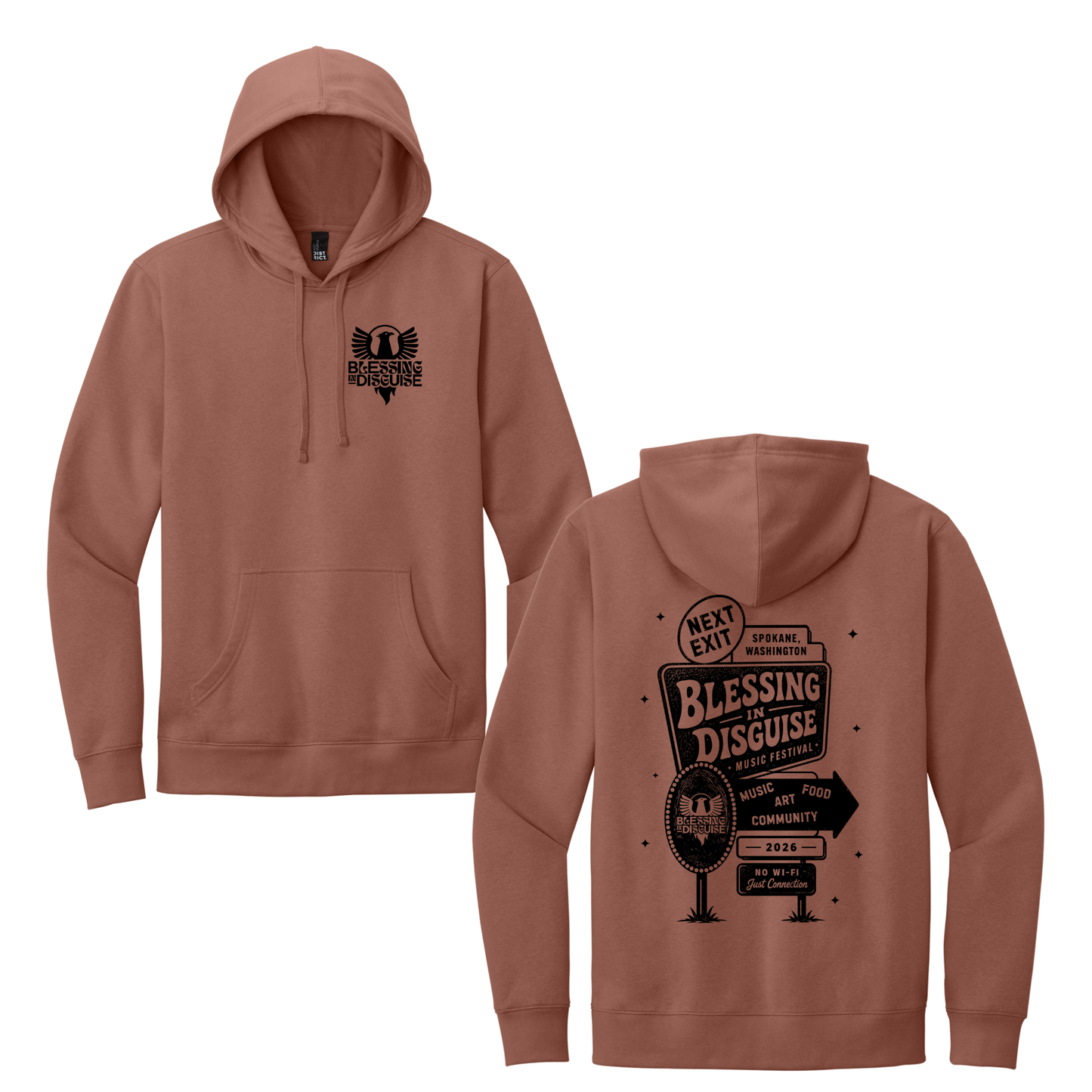 BID 2026 - District® V.I.T.™ Fleece Hoodie - DESERT ROSE