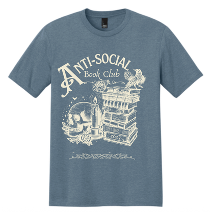 District® Perfect Tri® Tee - FLINT HEATHER BLUE