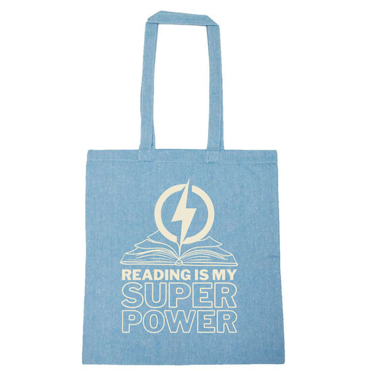 Lightweight Recycled Canvas Tote Bag - AQUA