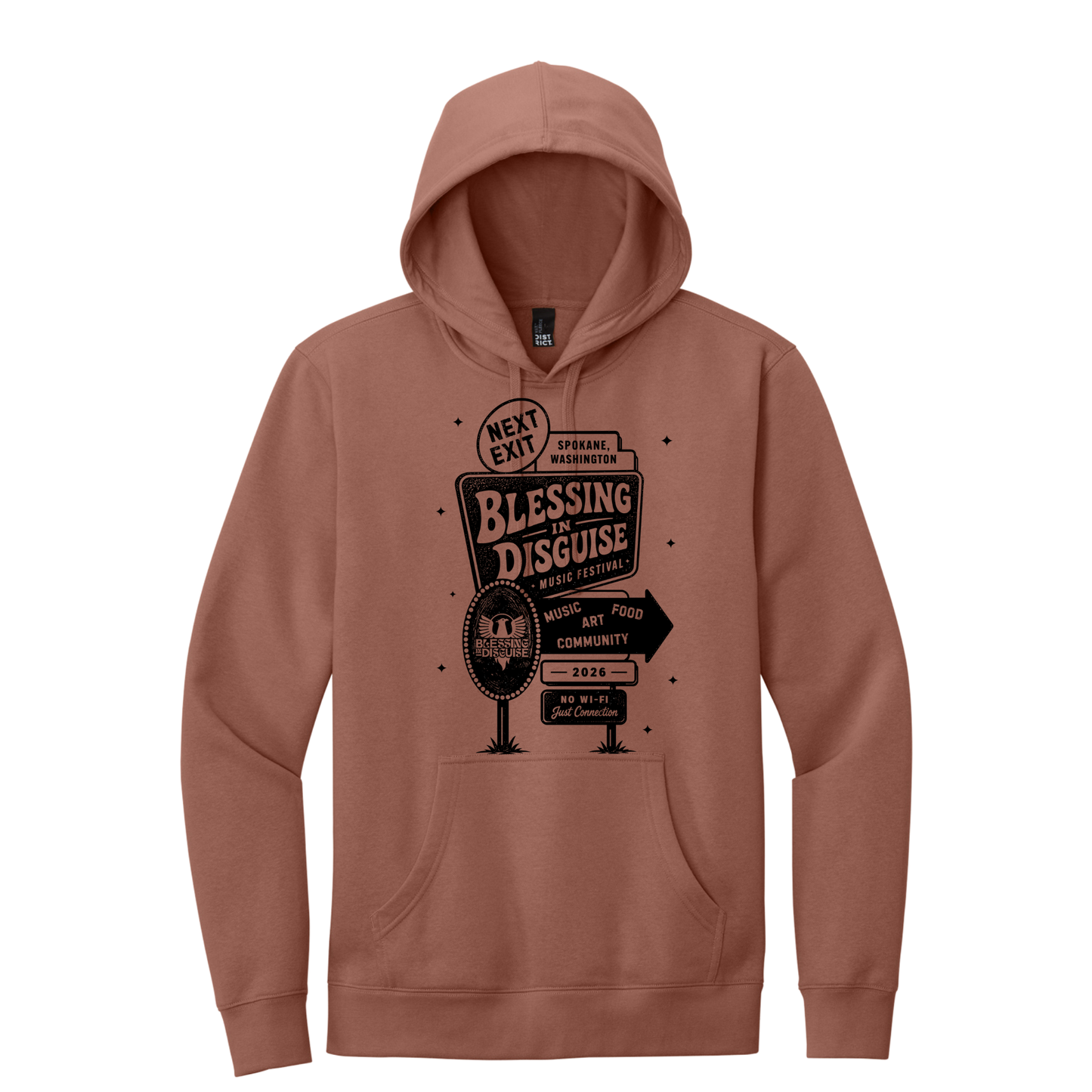 BID 2026 - District® V.I.T.™ Fleece Hoodie - DESERT ROSE