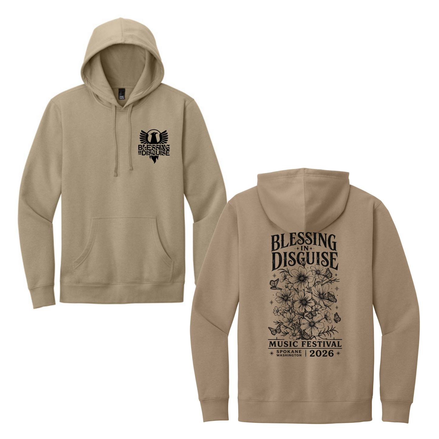 BID 2026 - District® V.I.T.™ Fleece Hoodie - DESERT TAN