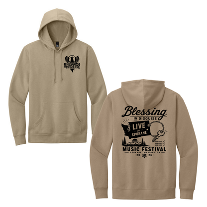 BID 2026 - District® V.I.T.™ Fleece Hoodie - DESERT TAN