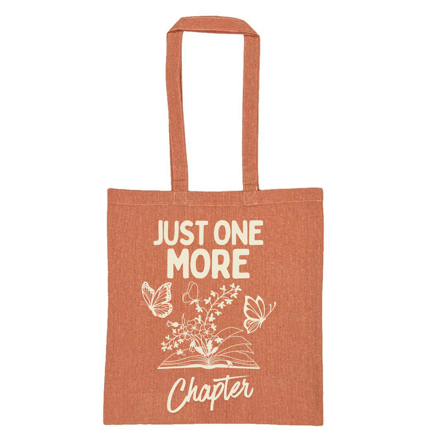 Lightweight Recycled Canvas Tote Bag - HEATHER ORANGE