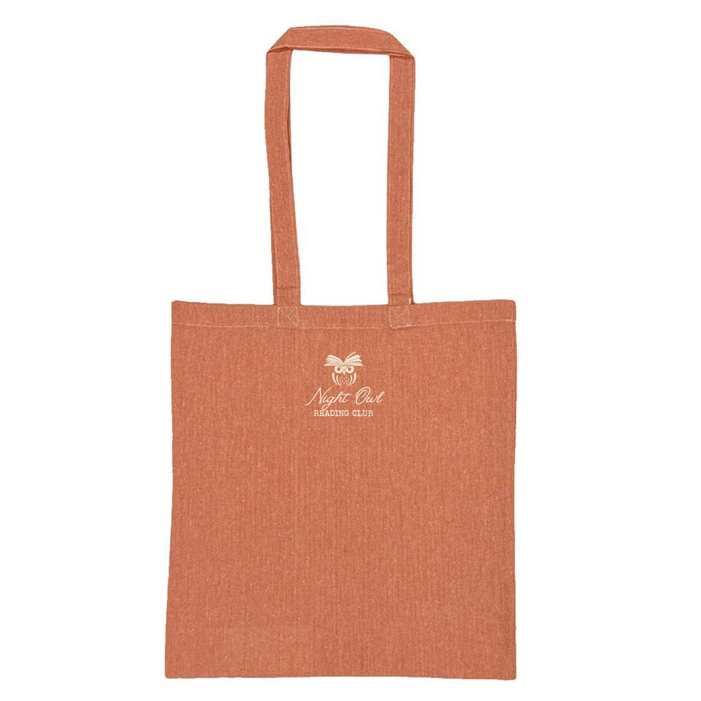 Lightweight Recycled Canvas Tote Bag - HEATHER ORANGE