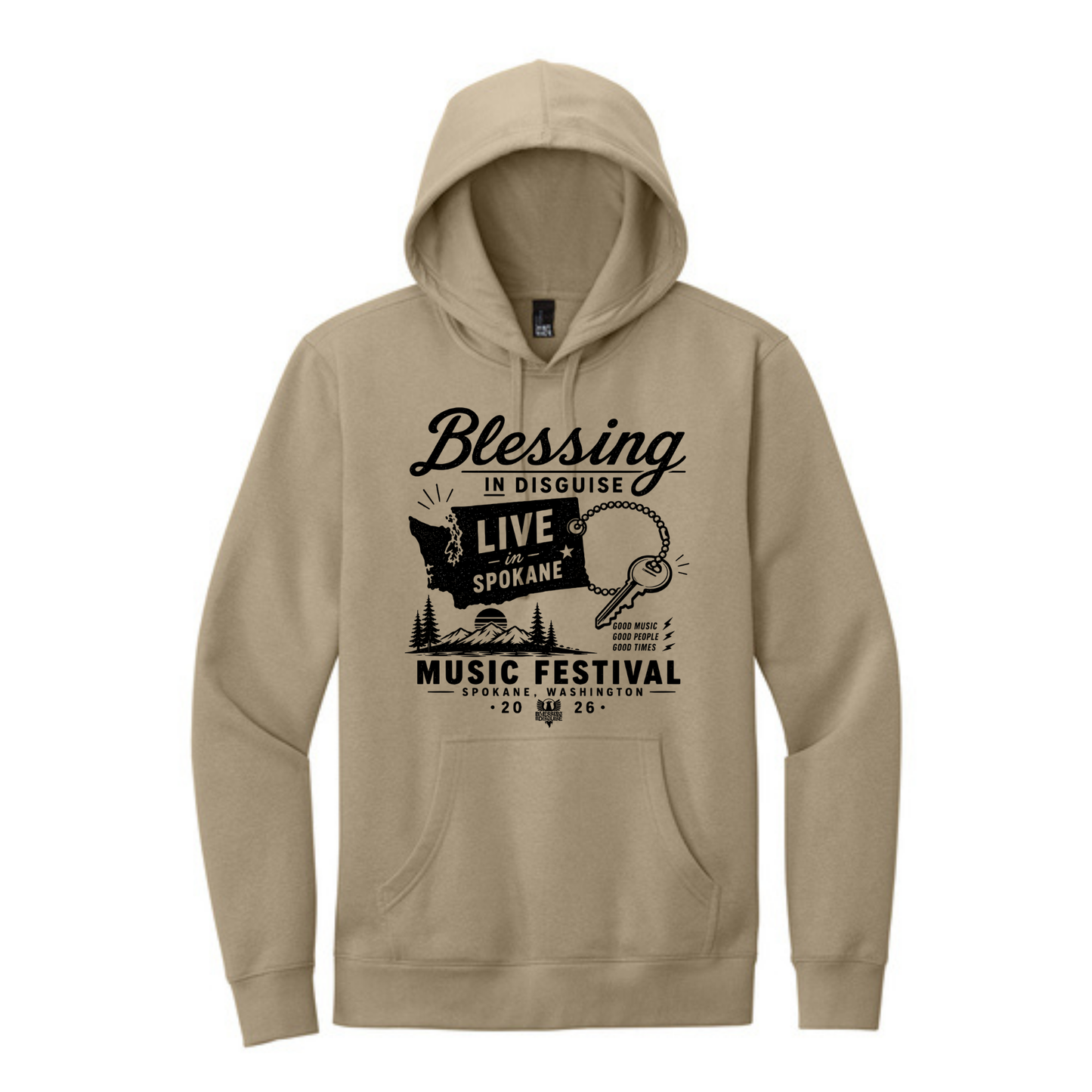 BID 2026 - District® V.I.T.™ Fleece Hoodie - DESERT TAN