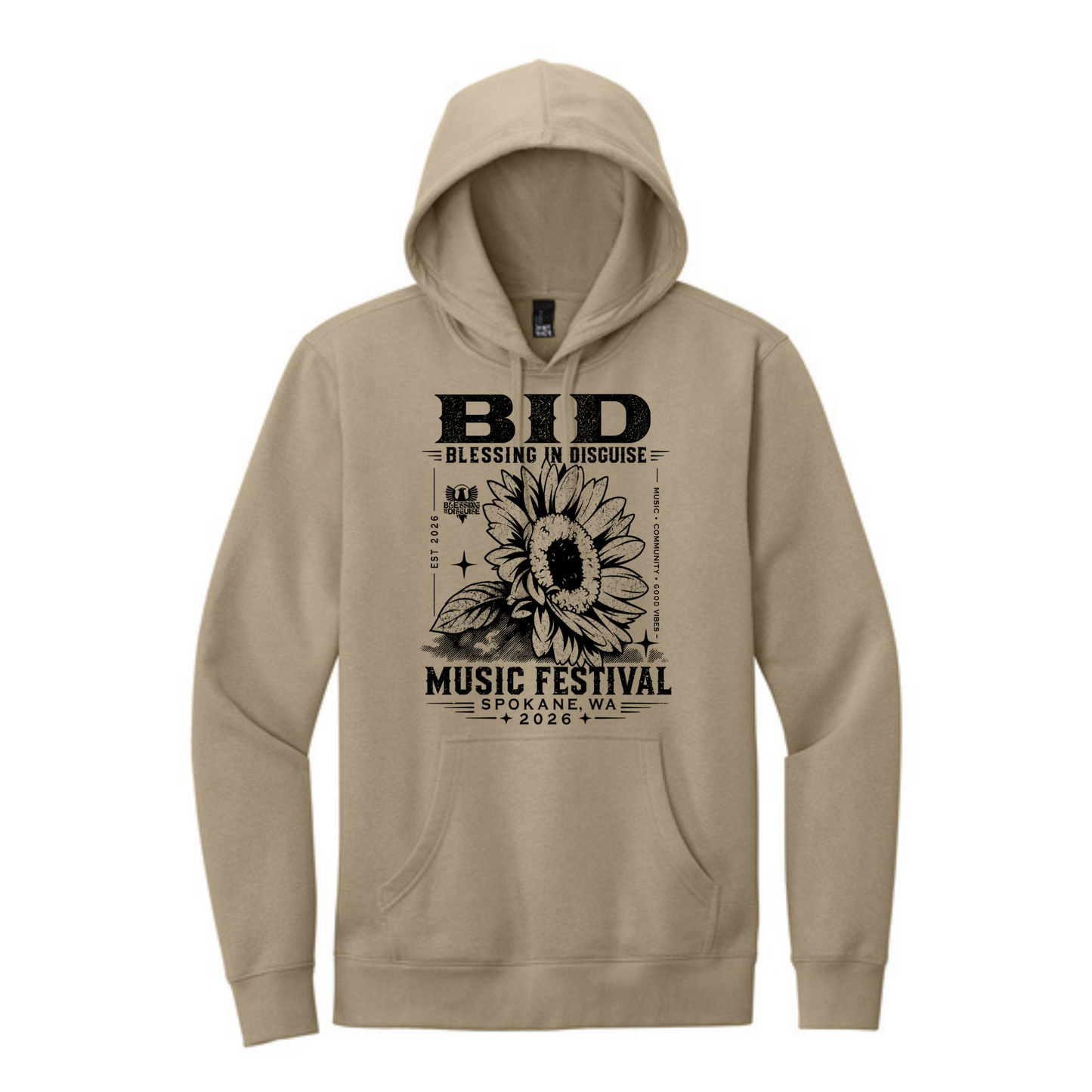 BID 2026 - District® V.I.T.™ Fleece Hoodie - DESERT TAN