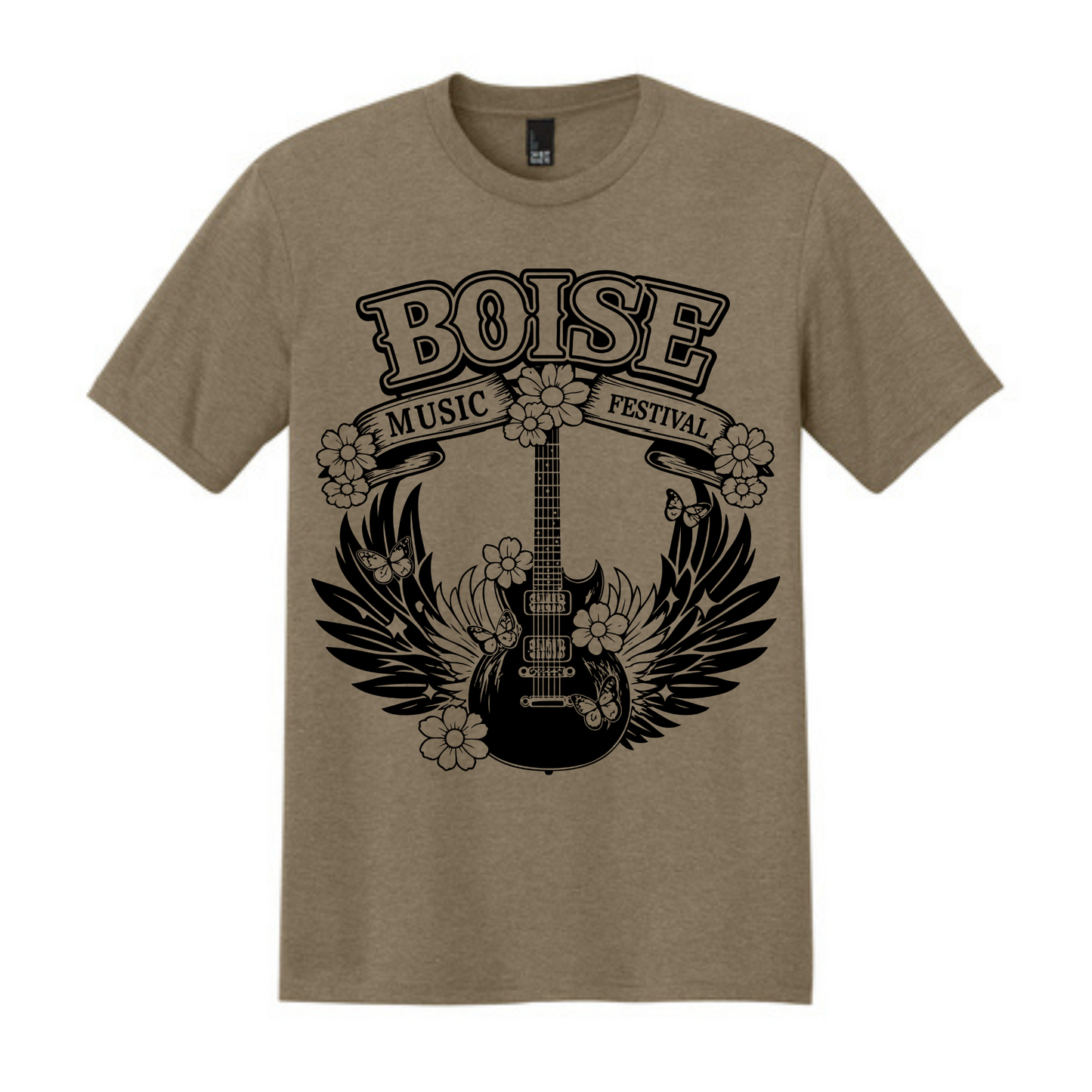 BMF 2026 - District® Perfect Tri® Tee - COYOTE BROWN