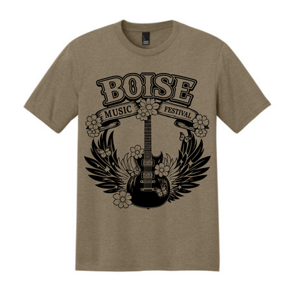 BMF 2026 - District® Perfect Tri® Tee - COYOTE BROWN