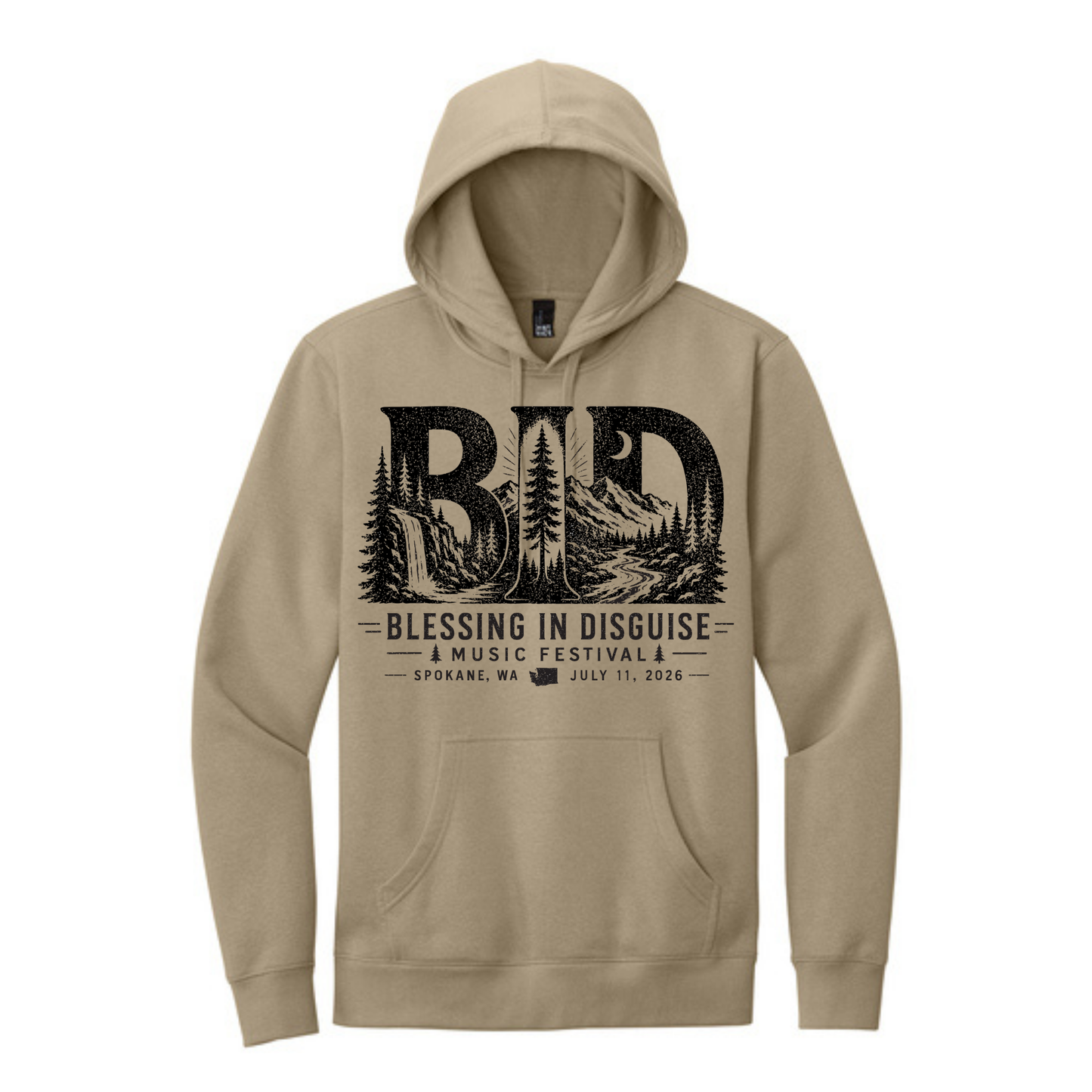 BID 2026 - District® V.I.T.™ Fleece Hoodie - DESERT TAN