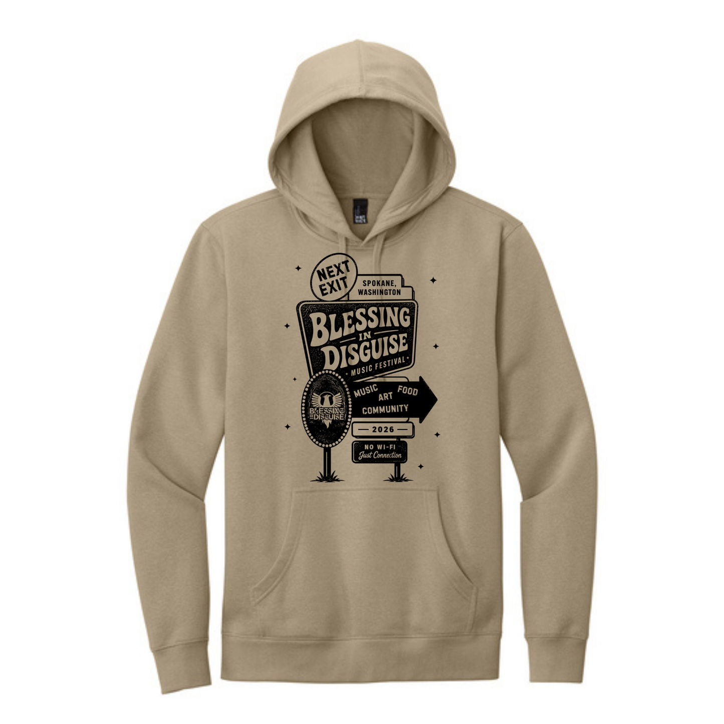 BID 2026 - District® V.I.T.™ Fleece Hoodie - DESERT TAN