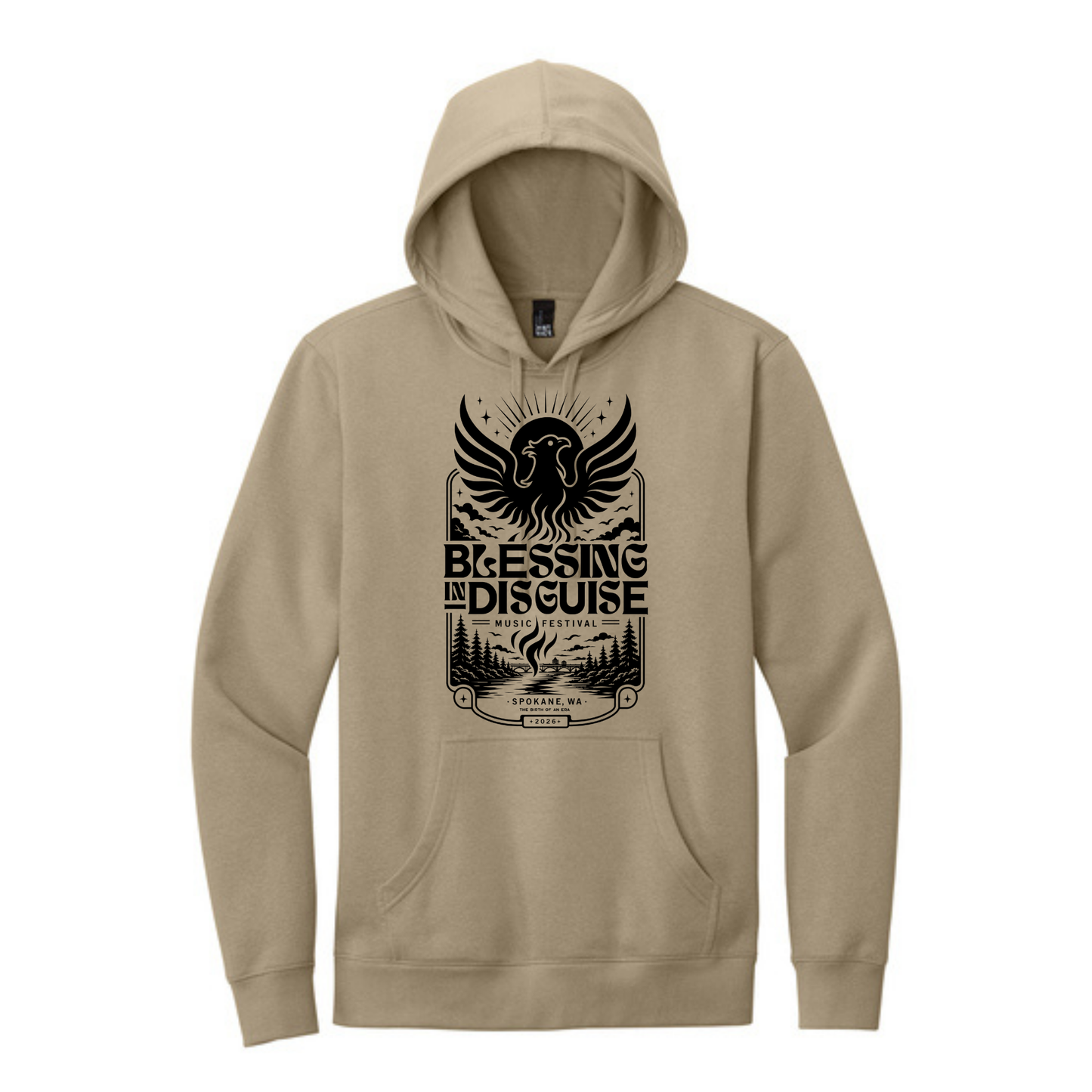 BID 2026 - District® V.I.T.™ Fleece Hoodie - DESERT TAN
