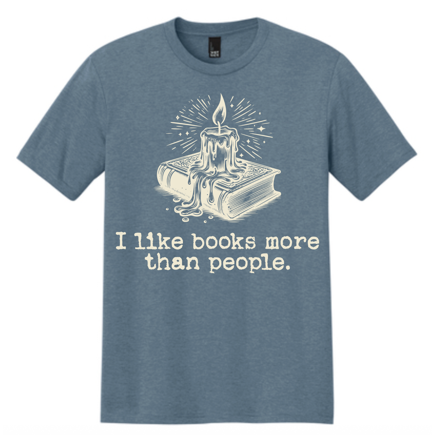 District® Perfect Tri® Tee - FLINT HEATHER BLUE