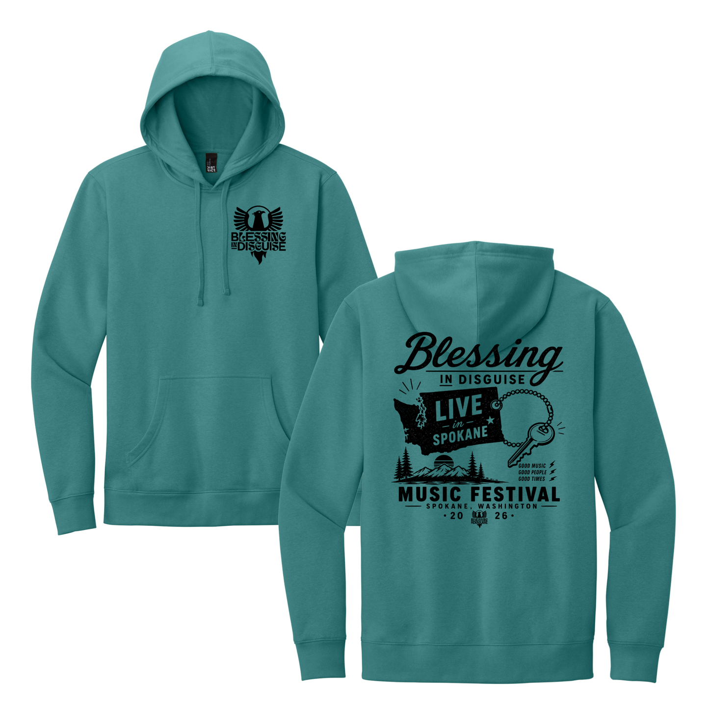 BID 2026 - District® V.I.T.™ Fleece Hoodie - EUCALYPTUS