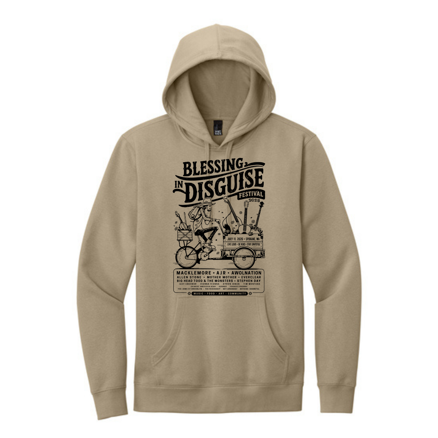BID 2026 - District® V.I.T.™ Fleece Hoodie - DESERT TAN