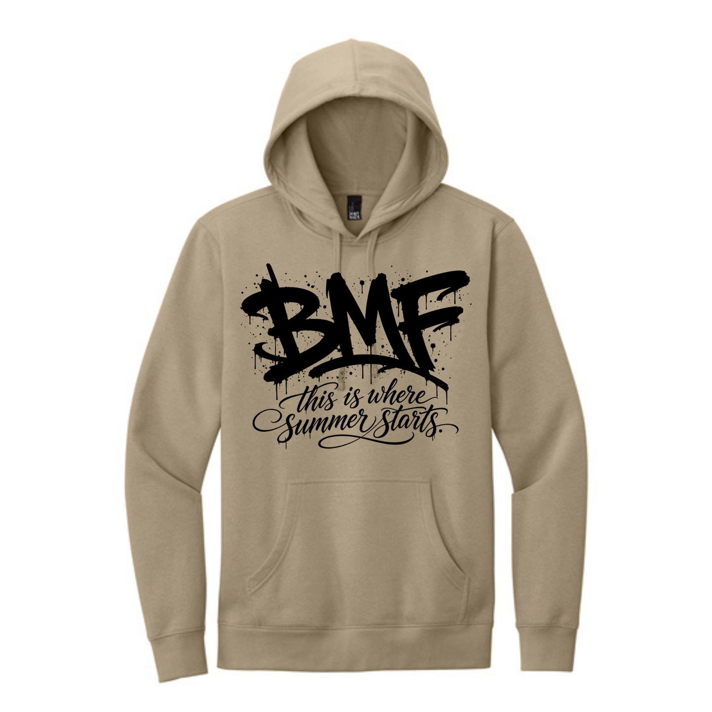 BMF 2026 - District® V.I.T.™ Fleece Hoodie - DESERT TAN
