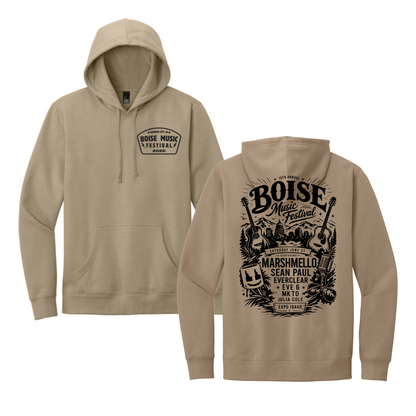 BMF 2026 - District® V.I.T.™ Fleece Hoodie - DESERT TAN