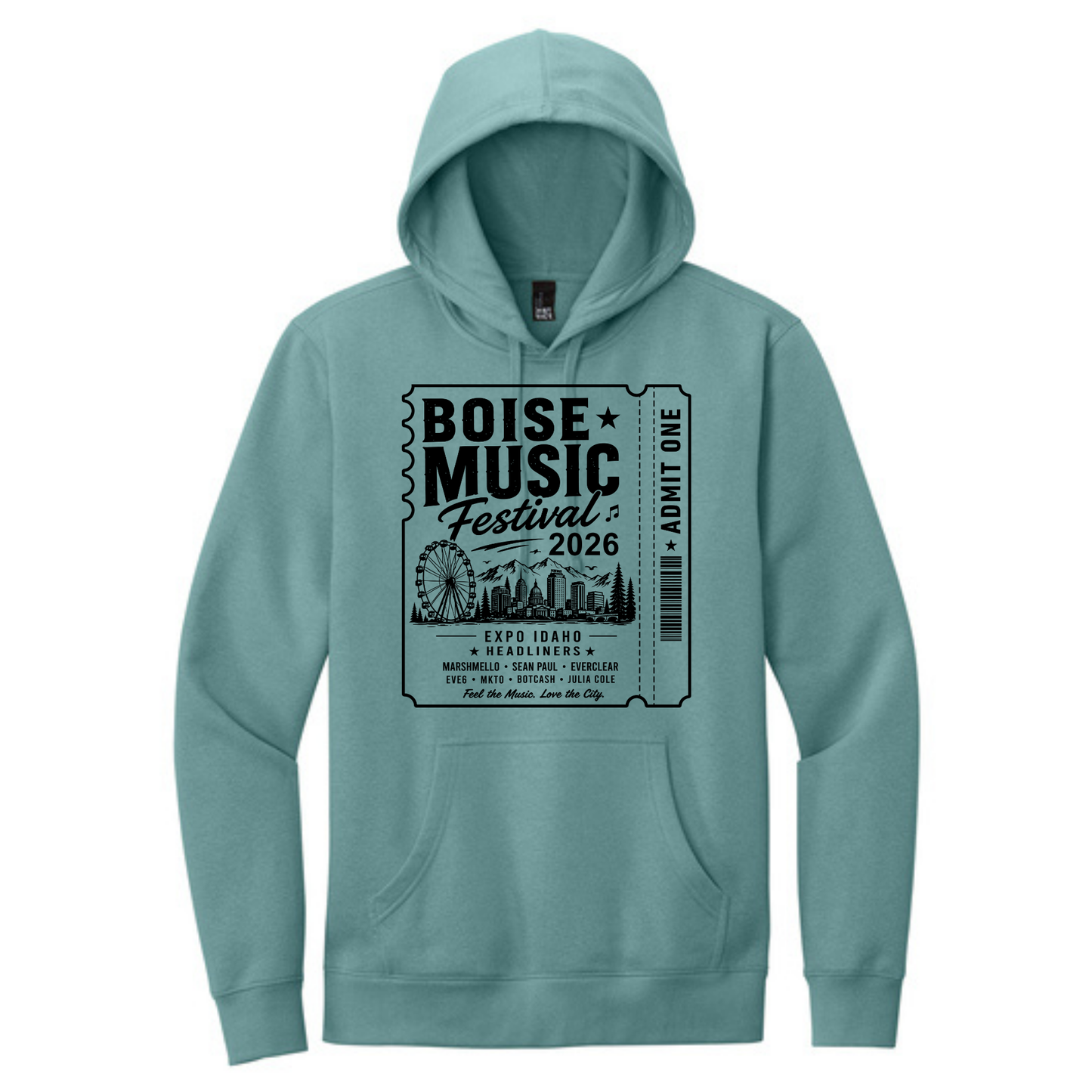 BMF 2026 - District® V.I.T.™ Fleece Hoodie - EUCALYPTUS